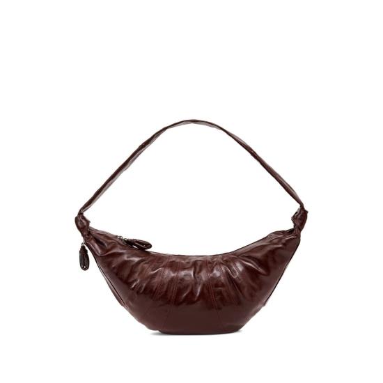 26FW 르메르 크루아상 라지 소프트 그레인드 레더 크로스백 BG0000 LF1329 BR401 BROWN