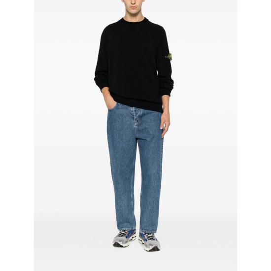 26FW 스톤 아일랜드 스웨터 155100007 S00A1 V0020 BLACK - STONE ISLAND
