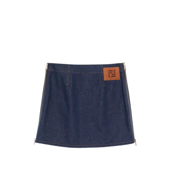 26SS 펜디 스커트 AOHS FLQ608 F0QB0 BLUE