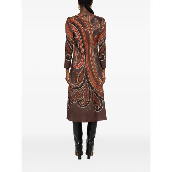 26FW 에트로 원피스 99SPB1E WRHA0563 X0827 BROWN - ETRO