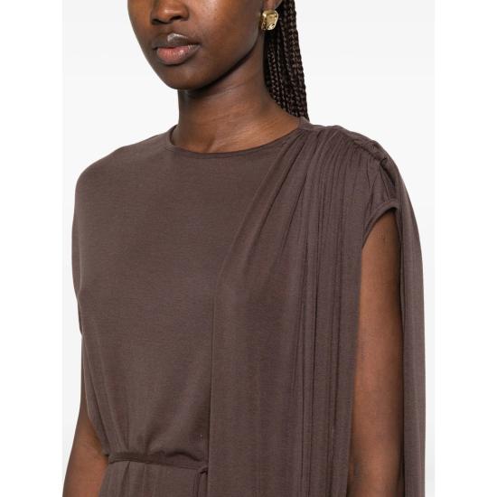 26SS 빅토리아 찬 원피스 SS26015BR BROWN - VIKTORIA CHAN