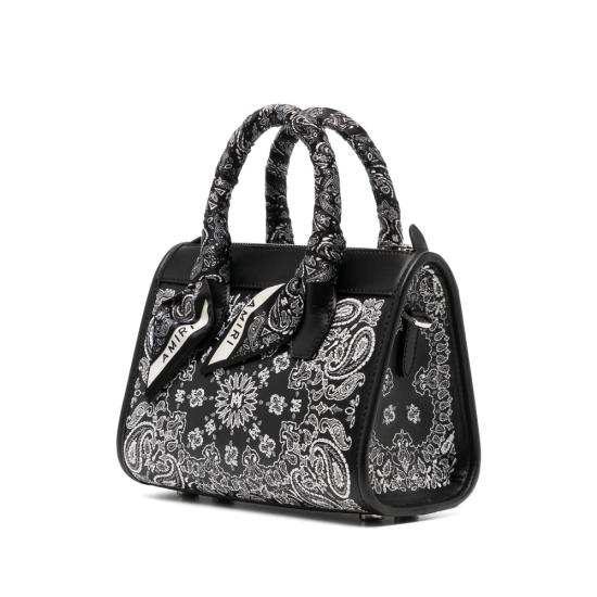 26FW 아미리 마이크로 반다나 토트백 AWBGTH1012 001 BLACK - AMIRI