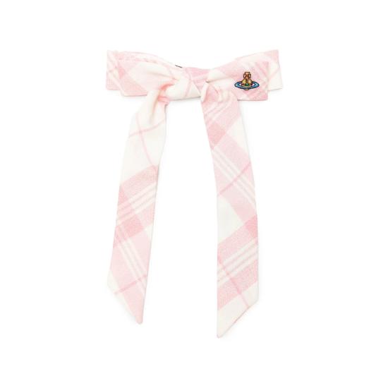 26FW 비비안웨스트우드 헤어 액세서리 81020023 W01JU O201 PINK