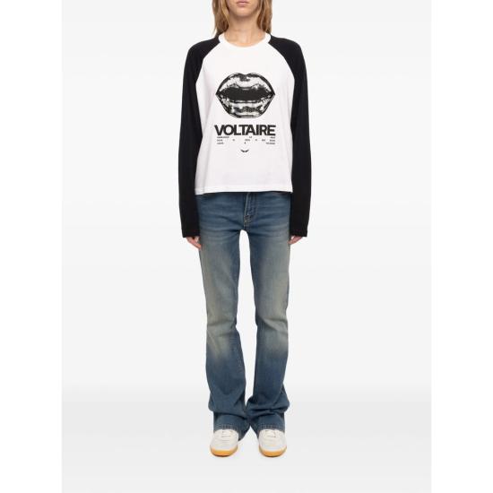 26FW 자딕앤볼테르 탑 JWTS02926 WHITE - ZADIG & VOLTAIRE