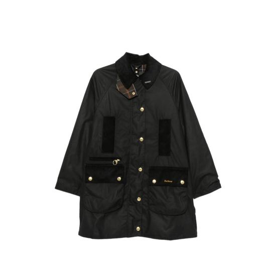26FW 바버 코트 LWX1583 BK71 BLACK