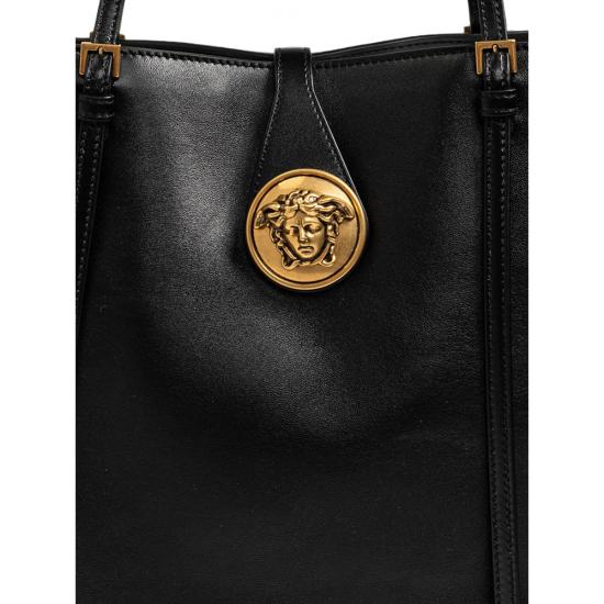 26FW 베르사체 토트백 1A17449 1026049 1B55J BLACK - VERSACE