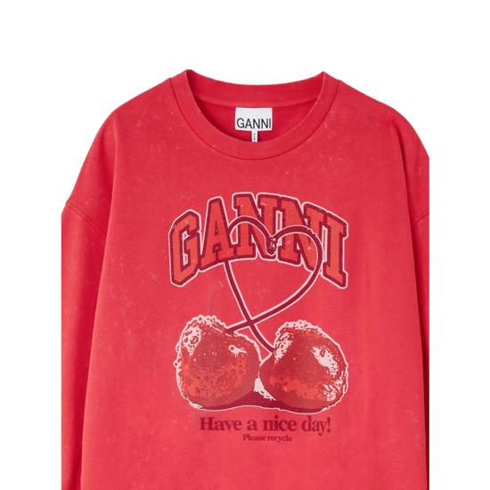 26FW 가니 스웨터 A1060082 472 RED - GANNI