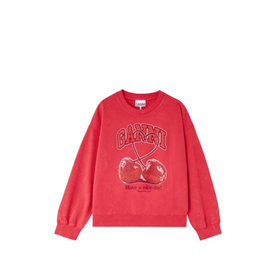 26FW 가니 스웨터 A1060082 472 RED