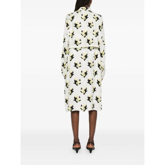 26SS 펜디 원피스 AW9H FDD591 F0ZNM WHITE - FENDI