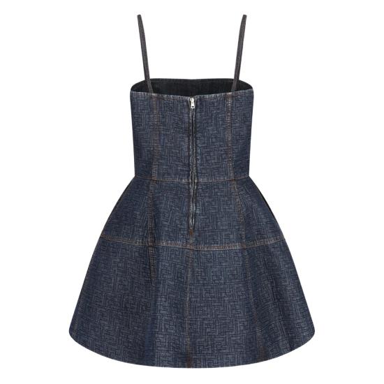 26SS 펜디 원피스 AW82 FLD568 F1UKI BLUE - FENDI