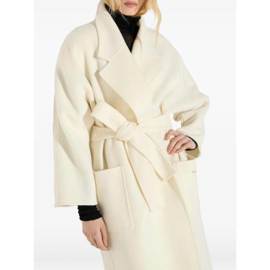 26FW 엘리자베타프랜치 코트 CP01D66E2 193 WHITE - ELISABETTA FRANCHI