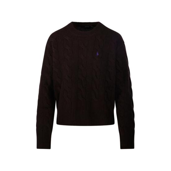26FW 랄프 로렌 스웨터 211A91216 BROWN