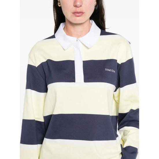26SS 스티네 고야 폴로 티셔츠 SGT120 2457 YELNV BLUE - STINE GOYA