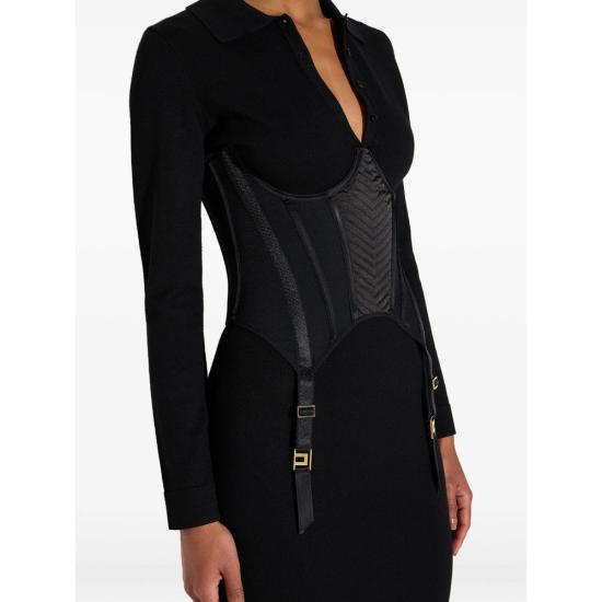26FW 엘리자베타프랜치 원피스 AM22S67E2 110 BLACK - ELISABETTA FRANCHI