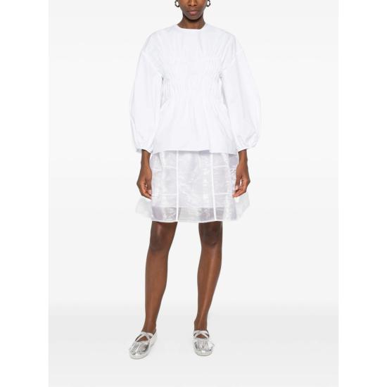 26SS 세실리아 반센 탑 RTW11003 CAMRYN WHITE - CECILIE BAHNSEN