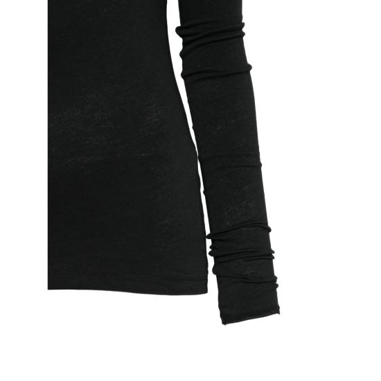 26FW 엔타이어 스튜디오 폴로 티셔츠 ESFW26TT02636 0015 BLACK - ENTIRE STUDIOS