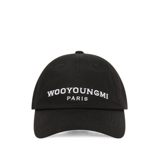 26FW 우영미 볼캡 W263CA52 661B BLACK