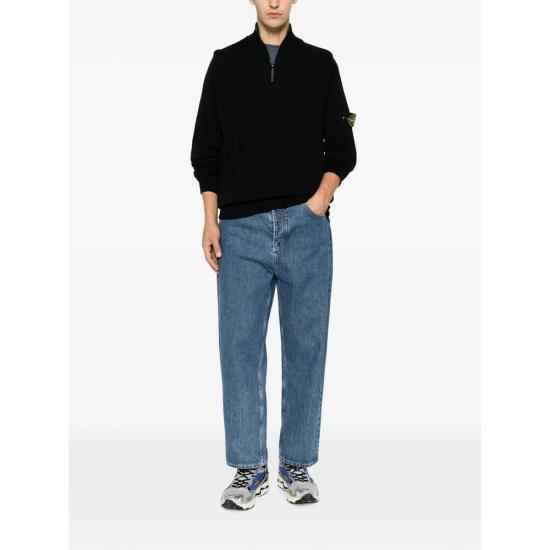 26FW 스톤 아일랜드 스웨터 155100008 S00A1 V0029 BLACK - STONE ISLAND
