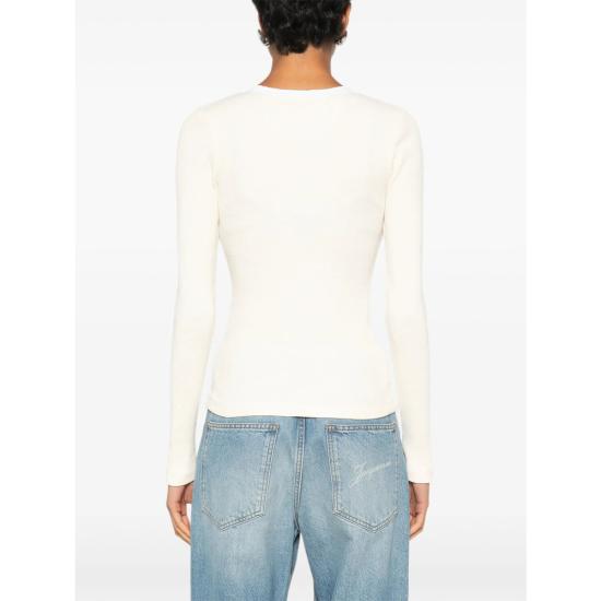 26FW 시티즌 오브 휴머니티 폴로 티셔츠 9476 1785 DN BEIGE - CITIZEN OF HUMANITY