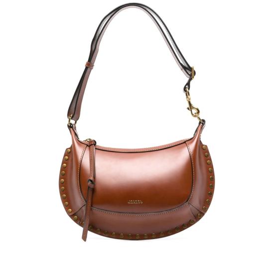 26FW 이자벨마랑 오스칸 문 숄더백 A1C01M PP0003FA 50CO BROWN