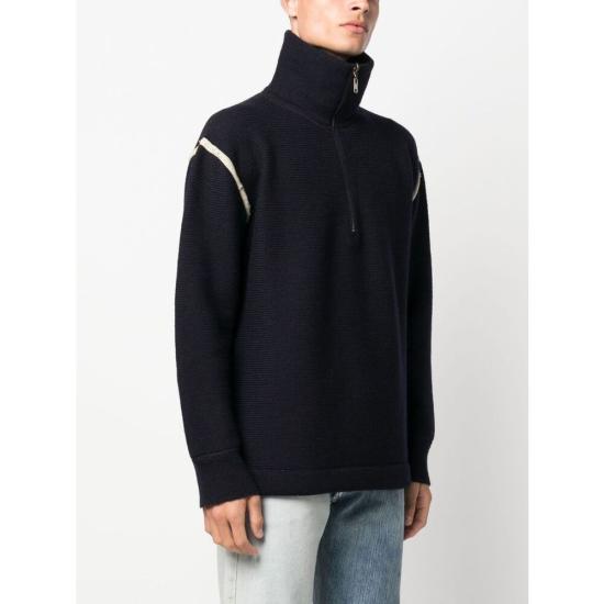26FW 마르지엘라 스웨터 S18147 S50HA1072 511 NAVY - MAISON MARGIELA