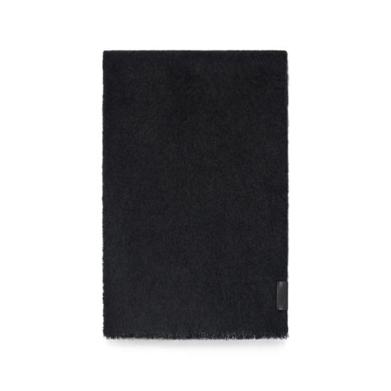 26FW 르메르 소프트 플러피 스카프 TA0045 LF1194 BK999 BLACK