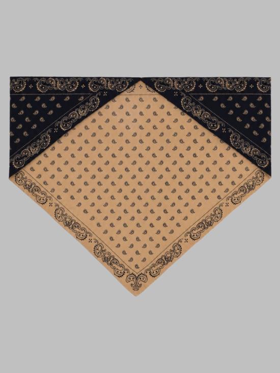 26FW 게스트 인 레지던스 머플러/스카프 A28334AF NAVY CAMEL MULTICOLOR