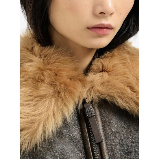 26FW 브루넬로 쿠치넬리 자켓 MPMMA7564 C9998 BROWN - BRUNELLO CUCINELLI