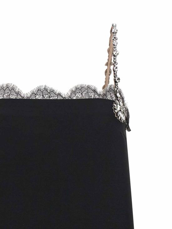 26FW 발렌티노 가라바니 미디 스커트 B3VAH891CFNUD BLACK - VALENTINO GARAVANI