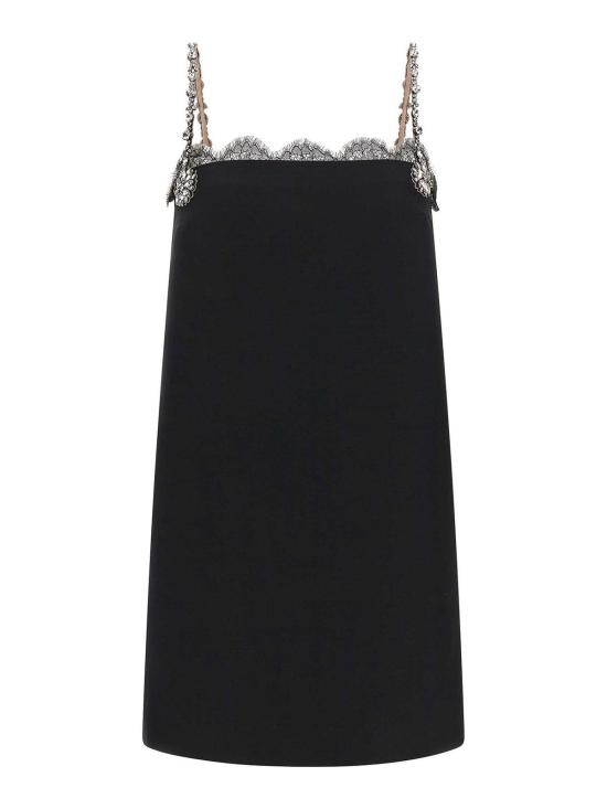 26FW 발렌티노 가라바니 미디 스커트 B3VAH891CFNUD BLACK