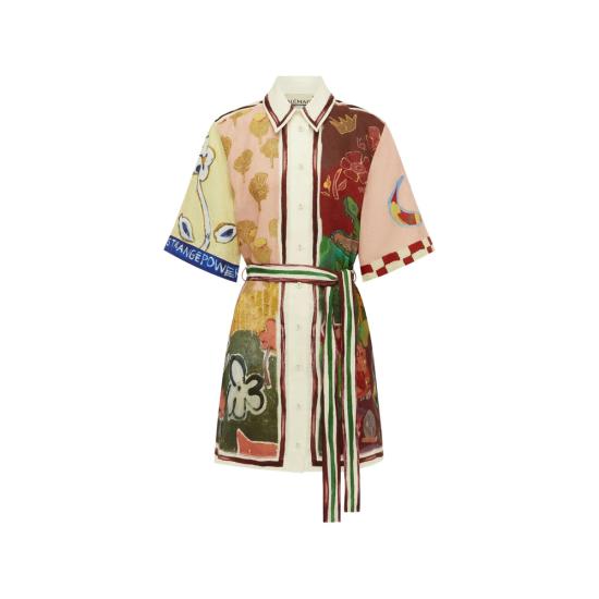 26FW 알레메 원피스 7678D MULTI MULTICOLOR