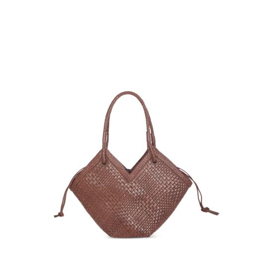 26FW 이벨리브 토트백 TRINITY MEDIUM CHOCO BROWN - IBELIV