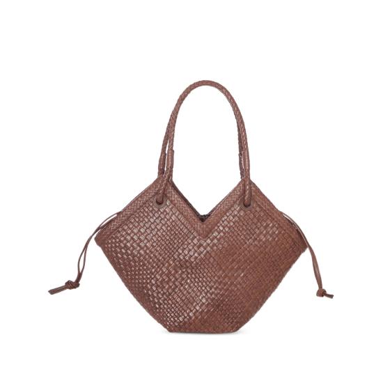 26FW 이벨리브 토트백 TRINITY MEDIUM CHOCO BROWN