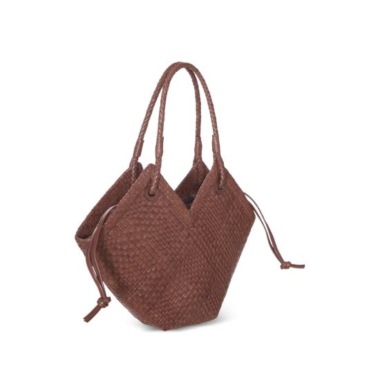 26FW 이벨리브 토트백 TRINITY MEDIUM CHOCO BROWN - IBELIV
