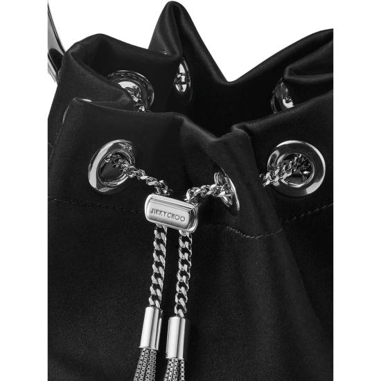 26FW 지미추 토트백 BON BON FUQ BKSIL BLACK - JIMMY CHOO