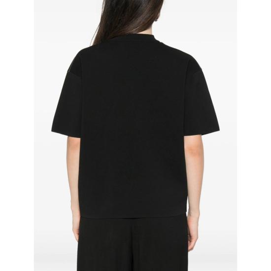 26FW 막스마라 스튜디오 폴로 티셔츠 MSTSEGALE 010F 003 BLACK - MAX MARA STUDIO