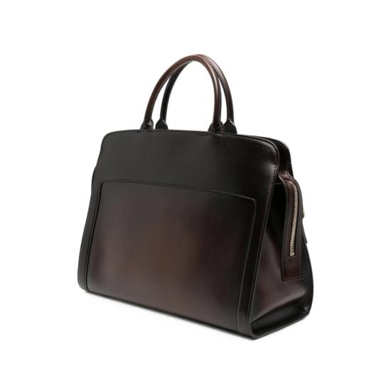 26FW 산토니 토트백 UIBBA3110DB HVPLT50 BROWN - SANTONI