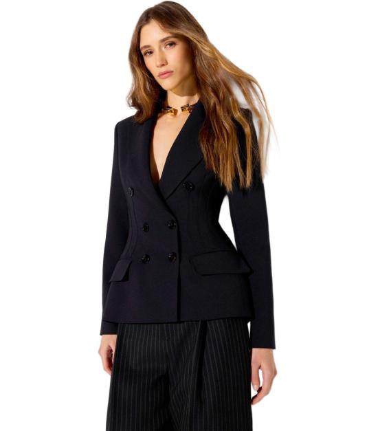 26FW 엘리자베타프랜치 자켓 GI25766E2 110 40 Black - ELISABETTA FRANCHI