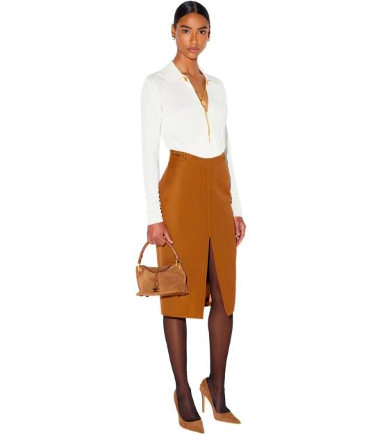 26FW 엘리자베타프랜치 탑 BK03S66E2 193 38 White - ELISABETTA FRANCHI