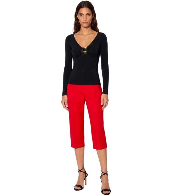 26FW 엘리자베타프랜치 스웨터 MD00567E2 110 40 Black - ELISABETTA FRANCHI