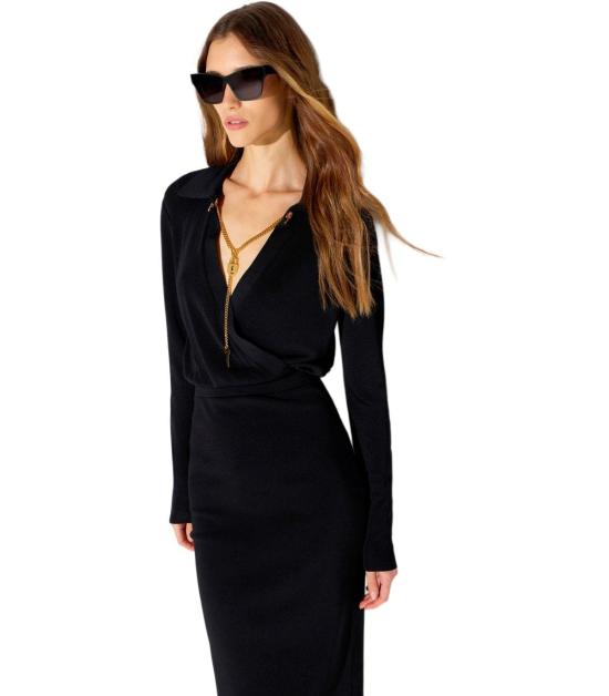 26FW 엘리자베타프랜치 원피스 AM19S66E2 110 38 Black - ELISABETTA FRANCHI