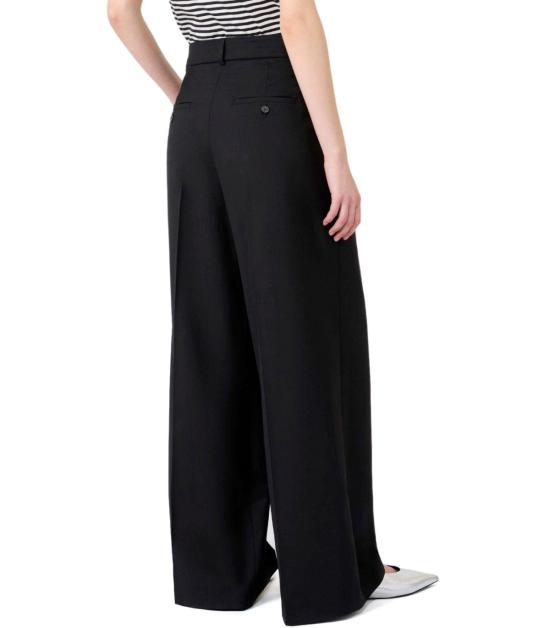 26FW 위켄드막스마라 팬츠 2625136051600 002 38 Black - WEEKEND MAX MARA
