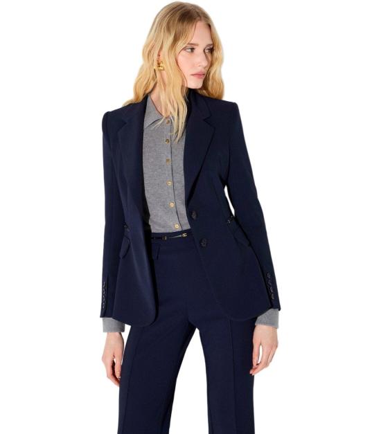 26FW 엘리자베타프랜치 자켓 GI27466E2 H88 40 Blue - ELISABETTA FRANCHI