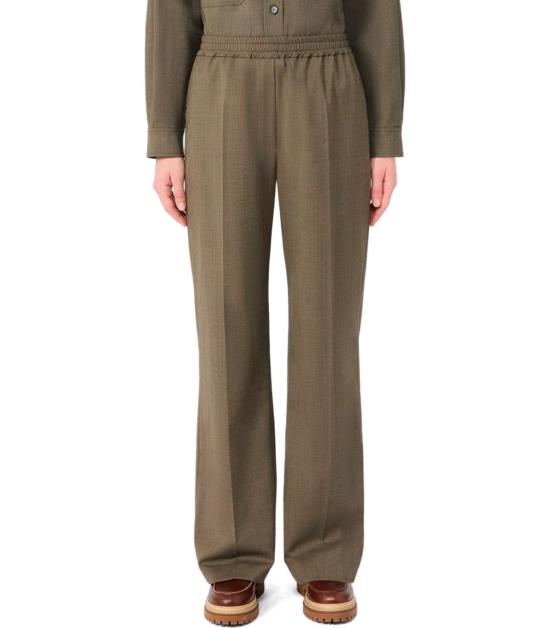 26FW 위켄드막스마라 팬츠 2625136052600 001 36 Brown - WEEKEND MAX MARA