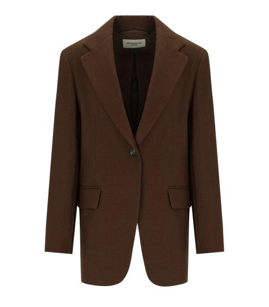 26FW 위켄드막스마라 자켓 2625046031600 001 40 Brown
