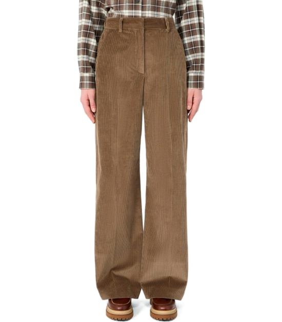 26FW 위켄드막스마라 팬츠 2625136012600 023 38 Brown - WEEKEND MAX MARA