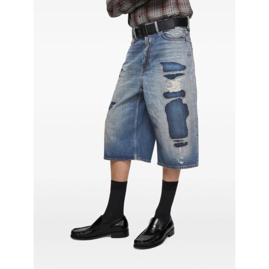 26FW 아크네 스튜디오 데님 숏팬츠 CE0085 MBLUE - ACNE STUDIOS