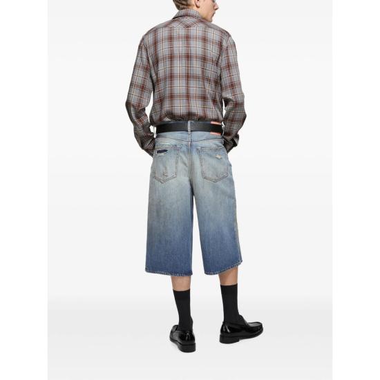 26FW 아크네 스튜디오 데님 숏팬츠 CE0085 MBLUE - ACNE STUDIOS