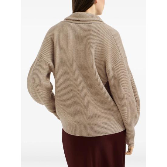 26FW 브루넬로 쿠치넬리 스웨터 M12750802 C077 BEIGE - BRUNELLO CUCINELLI