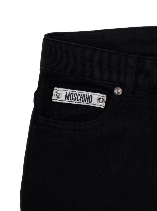 26FW 모스키노 팬츠 HUP099LSC01 BLACK - MOSCHINO